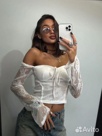 Лонгслив женский