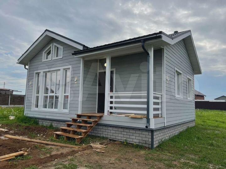 Дом 54 м² на участке 6 сот.