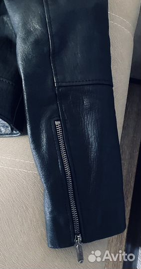 Куртка кожаная женская 46
