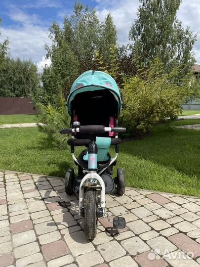 Велосипед трехколесный с родительской ручкой