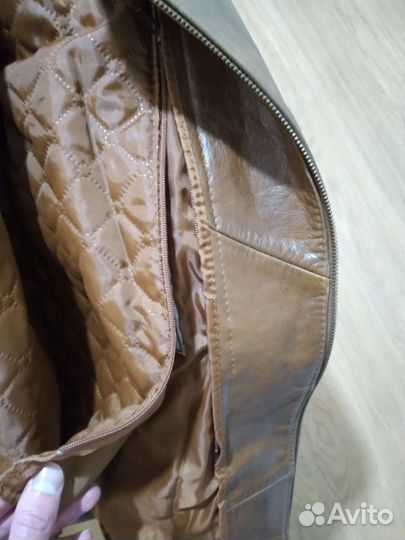 Кожаная куртка мужская