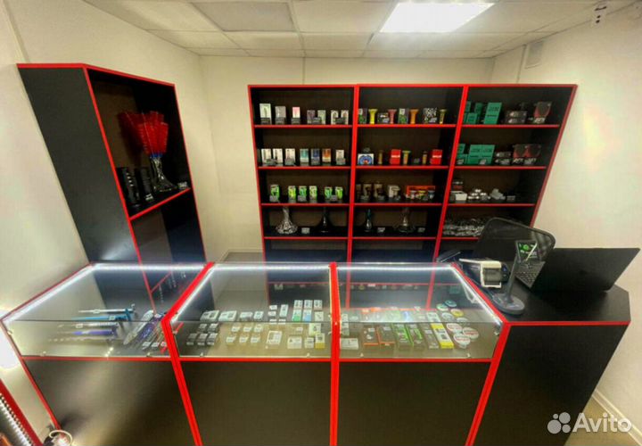 Кальяный магазин с товаром