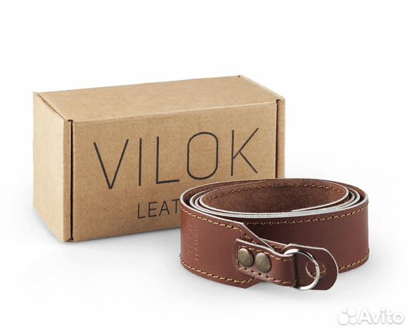 Ремень для фотоаппарата «Вилок», светло-коричневый