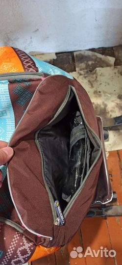 Детская санки-коляска nika