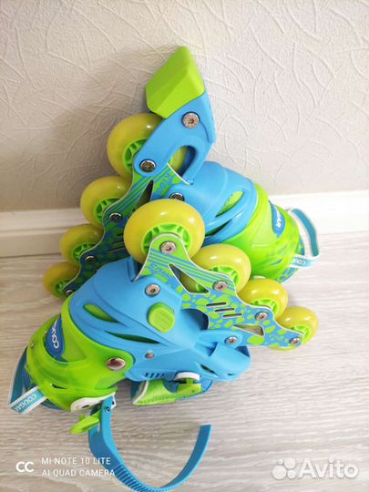 Ролики детские новые раздвижные 27-30