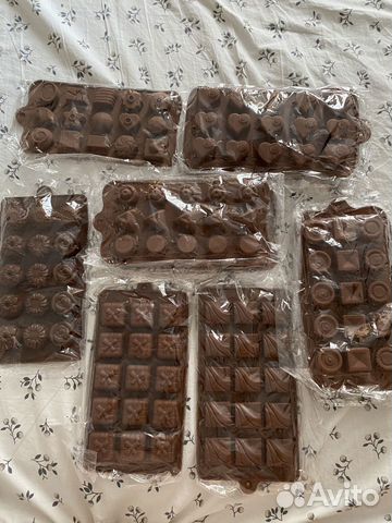 Разные формы силиконовые для конфет, шоколада