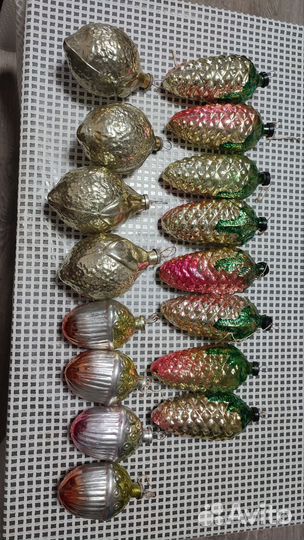 Елочные игрушки СССР