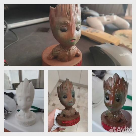 3D печать, 3Д сканирование, моделирование