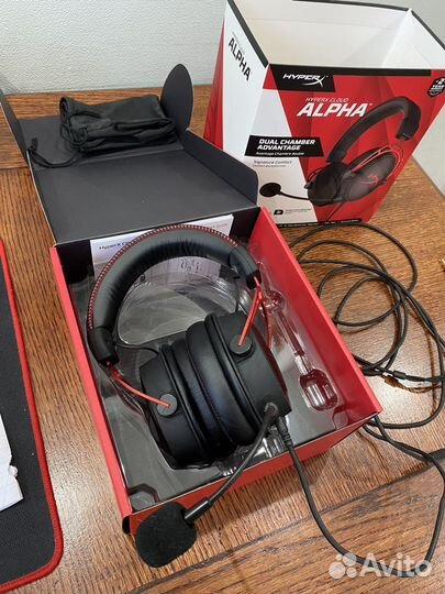 Наушники hyperx cloud alpha
