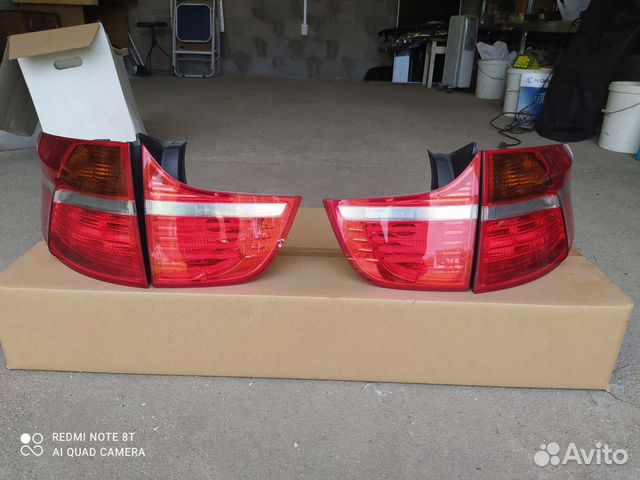 Задние фонари на bmw х6