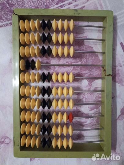 Счëты пластмассовые бухгалтерские СССР