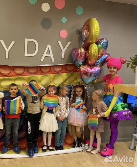 Аниматор на детский праздник, шоу, мастер классы