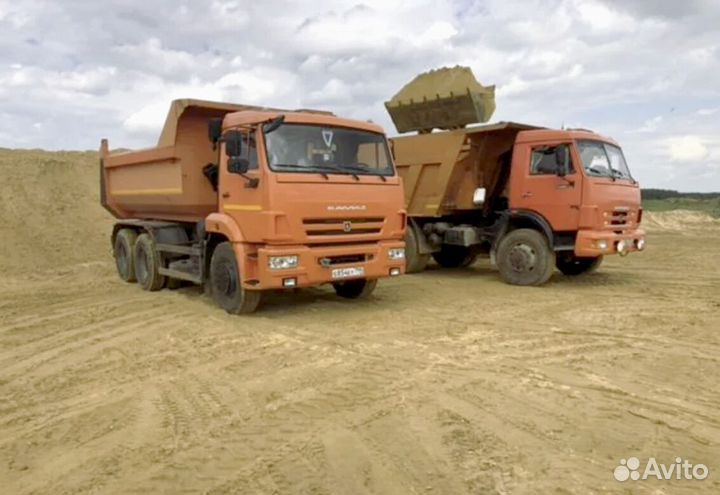 Песок в наличии с доставкой