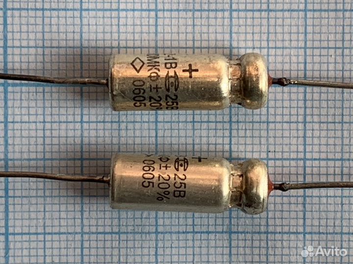 Конденсаторы К52-1 и К52-1В