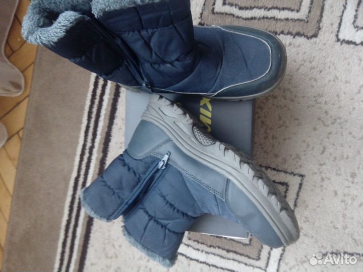 Сапоги зимние для мальчика 36