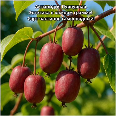 Ананасное киви на Урале. Актинидия - лиана 2 года