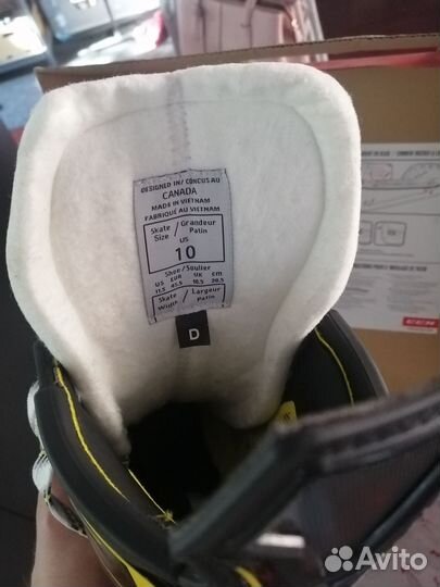 Коньки хоккейные CCM AS3 45.5 р-р Новые