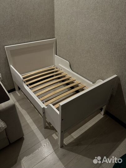 Детская кровать IKEA раздвижная сундвик