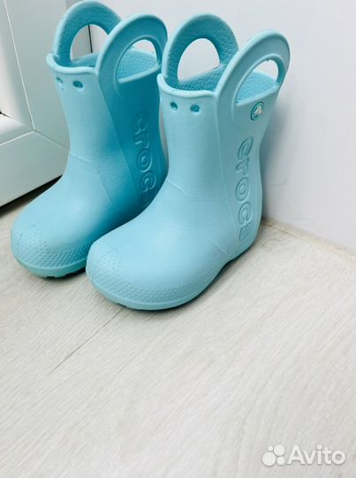 Резиновые сапоги crocs c7