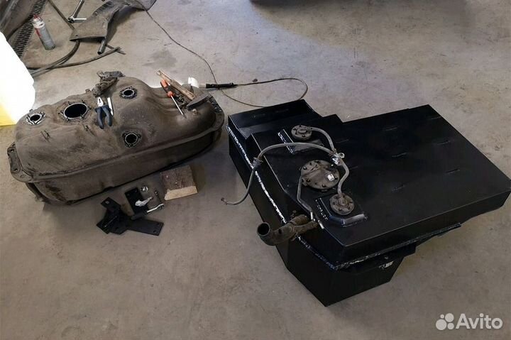 Алюминиевый топливный бак Pajero Sport 1