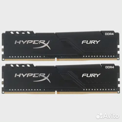 Kingston HyperX fury Black HX432C16FB3K2 8gb x4