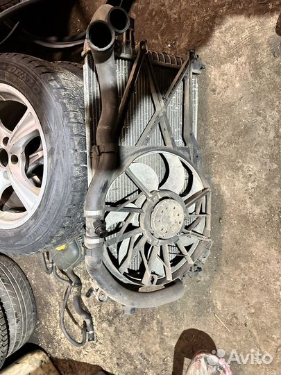 Вентилятор радиатора opel astra h