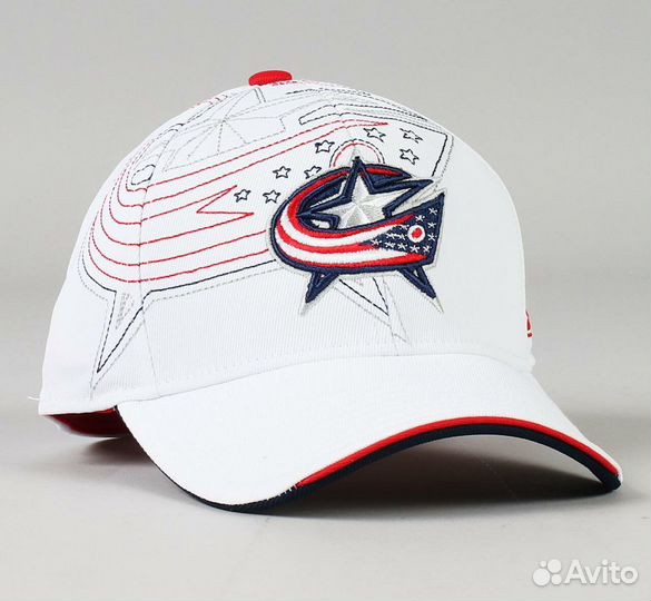 Хоккейная бейсболка Reebok Columbus Blue Jackets
