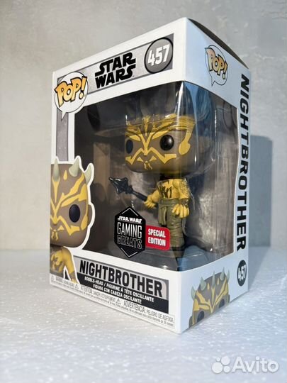 Funko pop Star Wars Nightbrother GameStop Exc #457