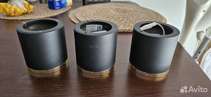 Светильники споты стаканы hoff