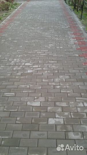 Укладка тротуарной плитки