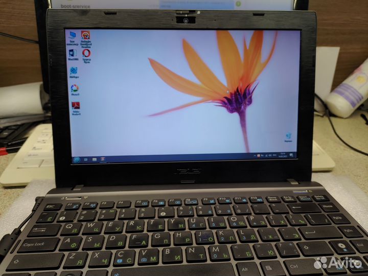 Нетбук asus eepc 1225b без акб