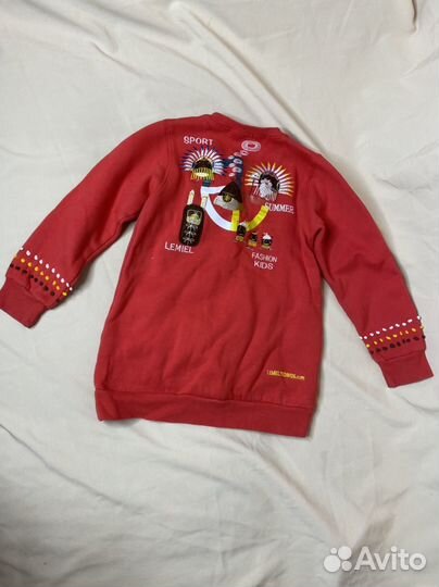 Толстовка для девочки 7 лет