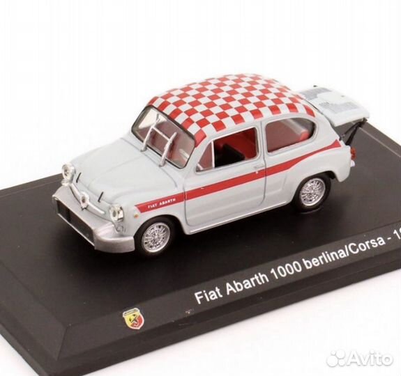 Fiat abarth 1000 berlina corsa модель машины