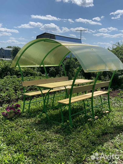 Беседка, душ