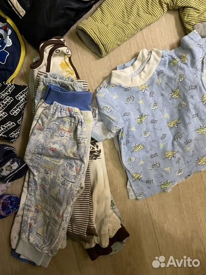 Вещи пакетом на мальчика до 1,5 лет