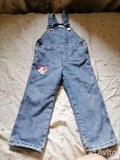 Джинсовые вещи для девочки 98,104