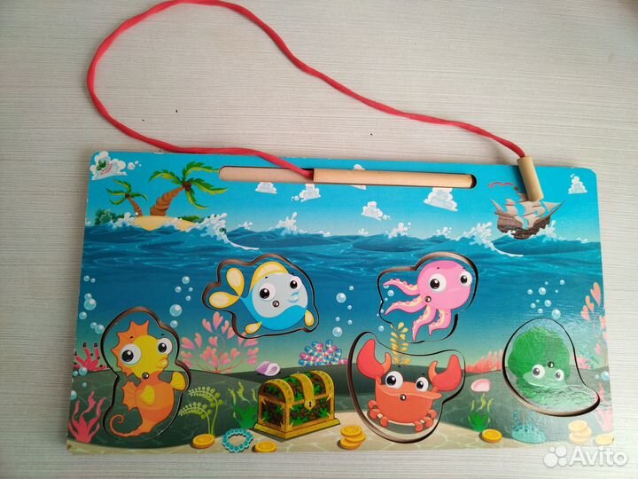 Игра рыбалка на магните