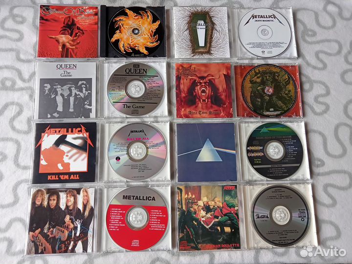 Metallica Pink Floyd Queen Accept и др