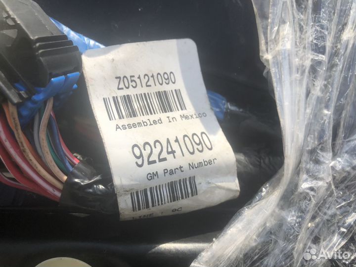 Проводка салона Chevrolet Camaro V 10-15