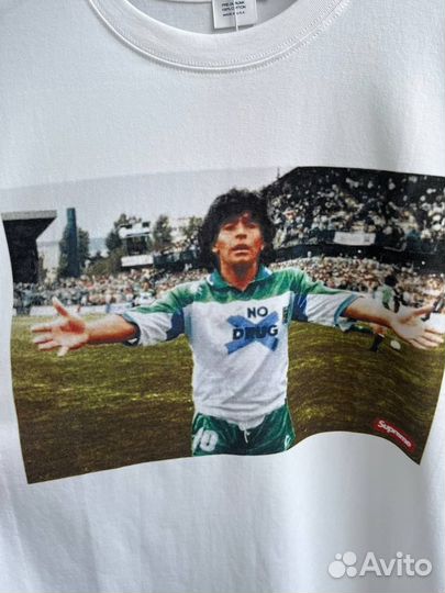 Футболка Supreme Maradona No Drug