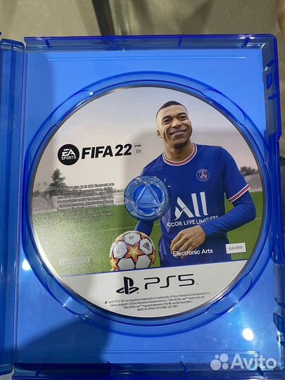 Fifa 22 ps5 диск