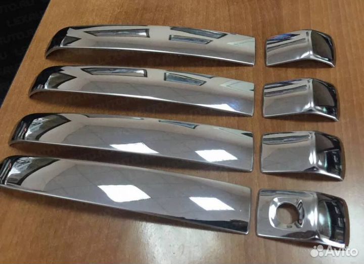 Накладки на ручки toyota land cruiser