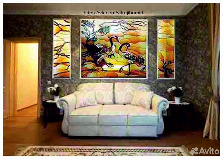 Витражи, мозаика. Изготовление на заказ