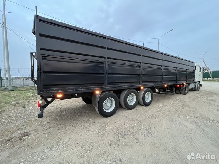 Полуприцеп бортовой Krone SD, 2007