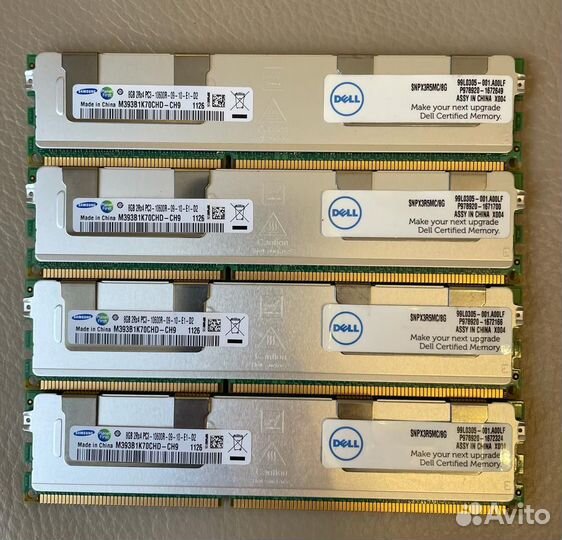Серверная память 8gb DDR3 ECC REG (б/у)