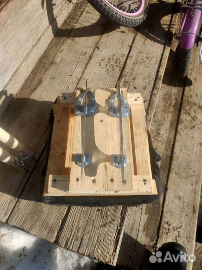 Самокат для льда самодельный