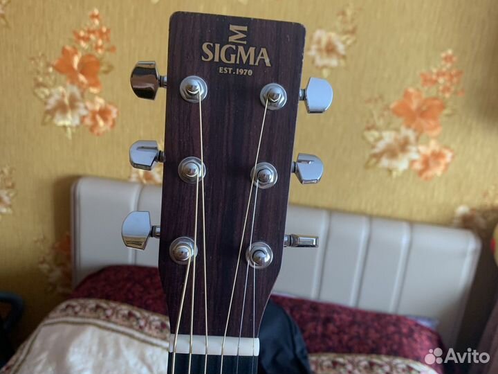 Электроакустическая гитара sigma GMC-STE