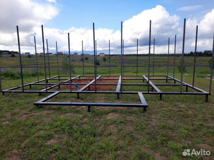 Монтаж винтовых свай