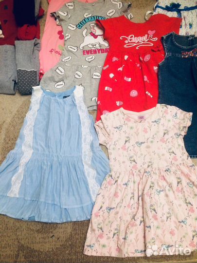 Вещи пакетом и обувь на девочку 3 года