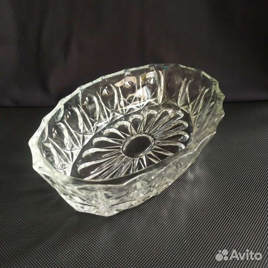 Салатник хрустальный СССР